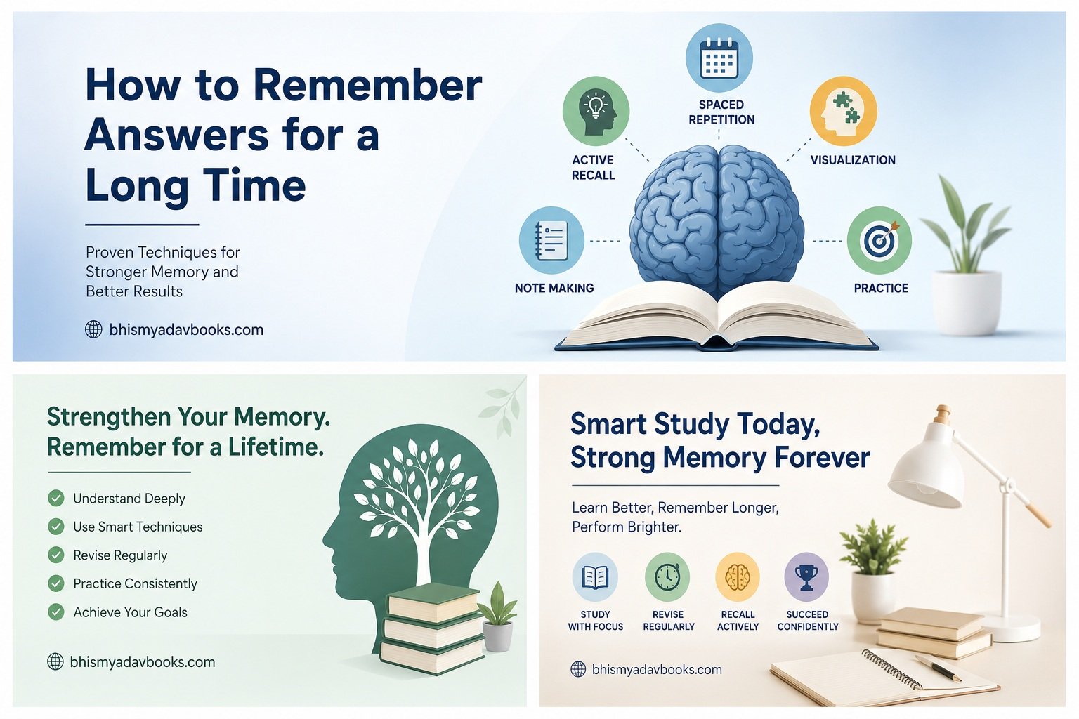 How to Remember Answers for a Long Time