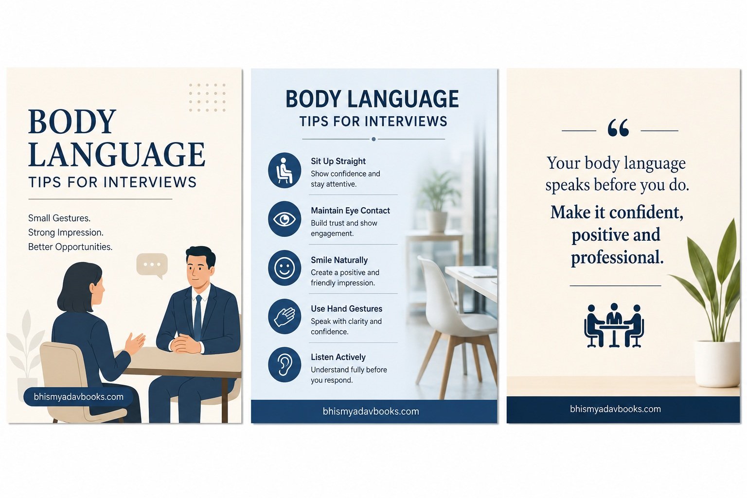 Body Language Tips for Interviews