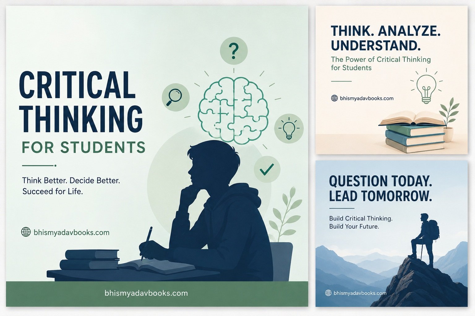 Critical Thinking for Students: The Ultimate Guide to Better Decisions, Problem Solving, and Long-Term Success