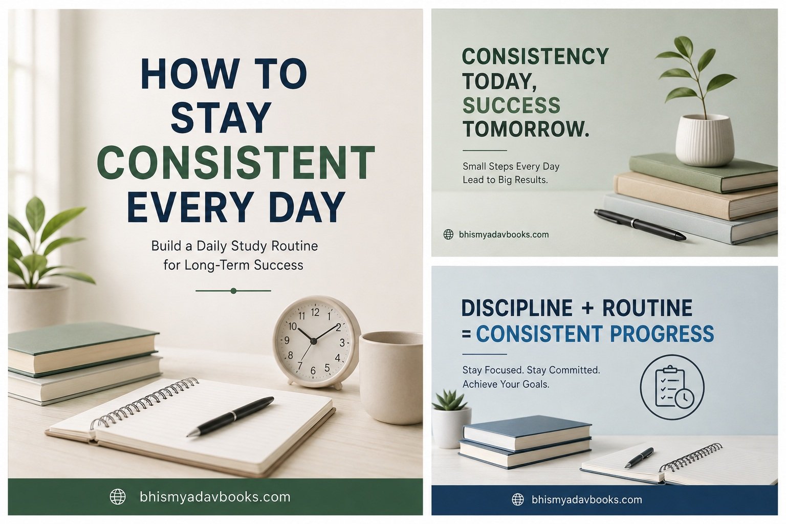 How to Stay Consistent Every Day: Build a Daily Study Routine