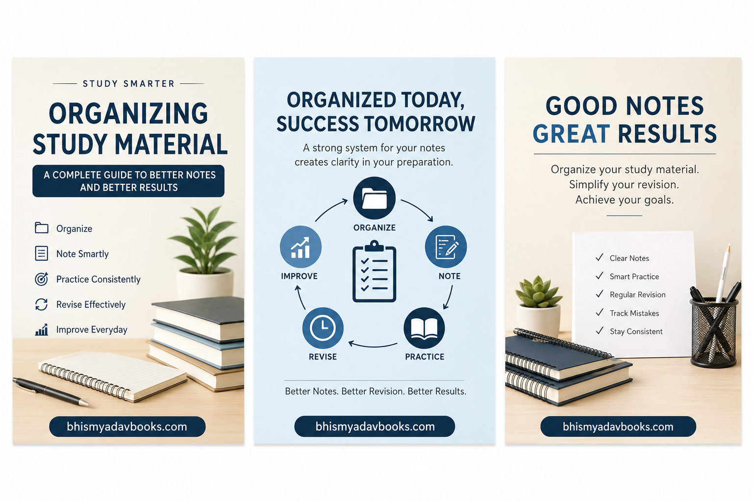 Organizing Study Material