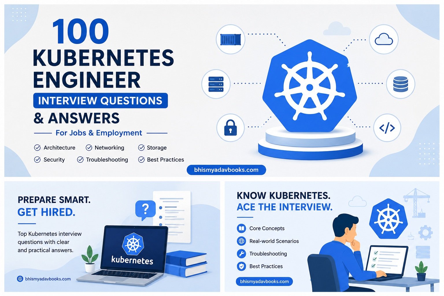 Kubernetes Engineer Interview Questions and Answers for Jobs & Employment: Complete Guide Freshers and Experienced can’t miss