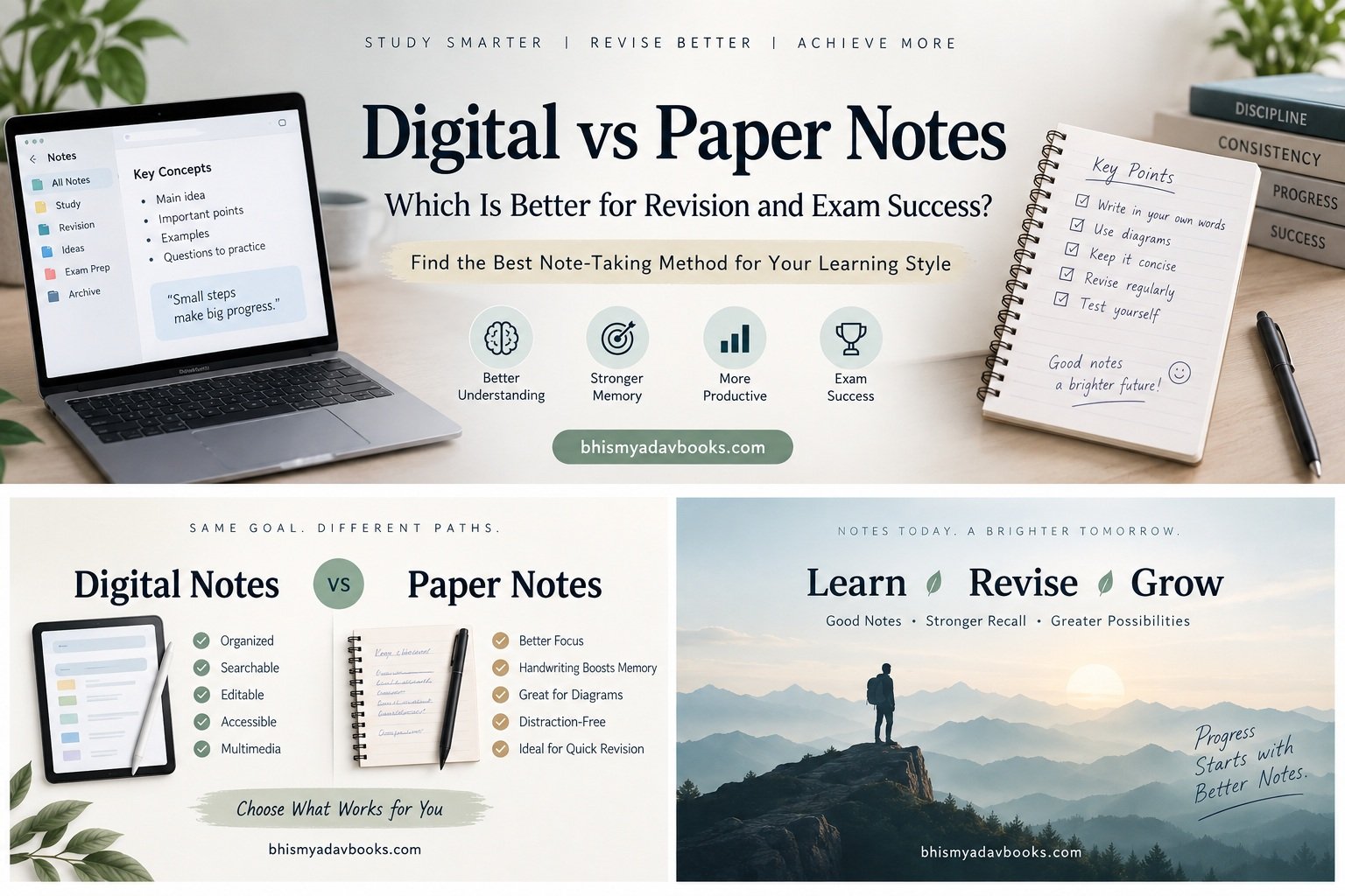Digital vs Paper Notes