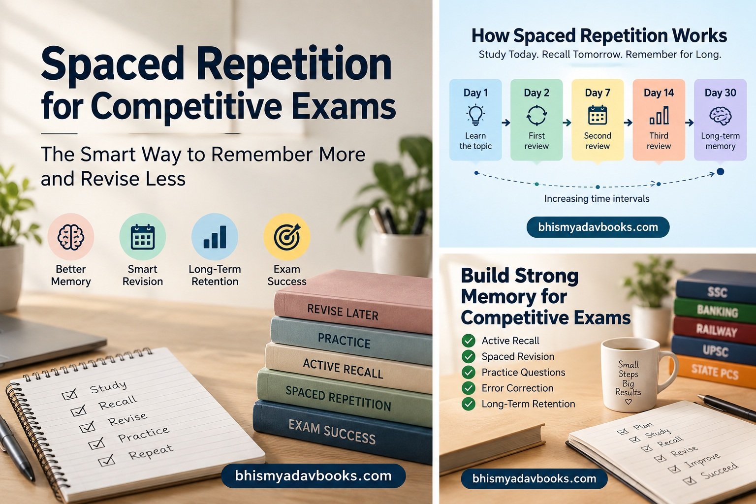 Spaced Repetition for Competitive Exams