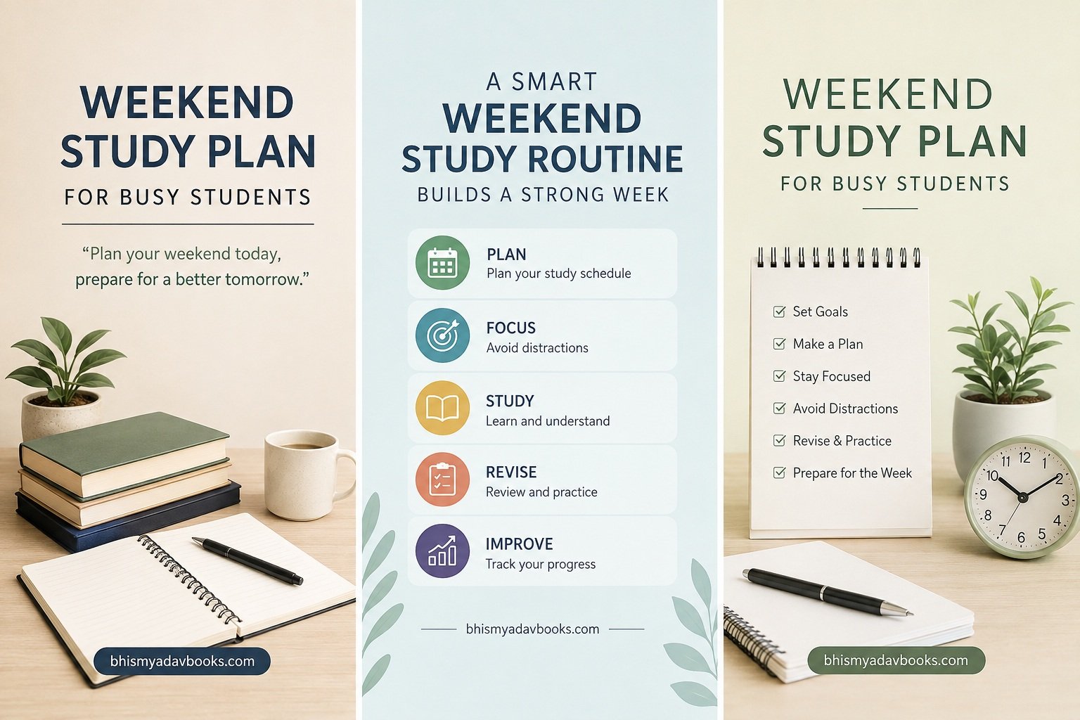 Weekend Study Plan for Busy Students